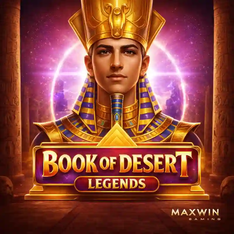 Book Of Desert Legends Slot Game Cover